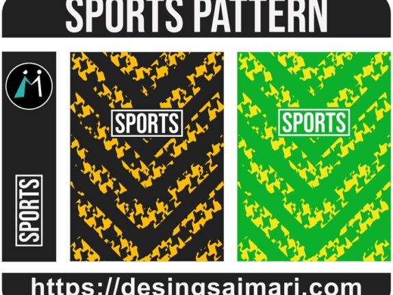 Sports Patterns Irregular Geometrics