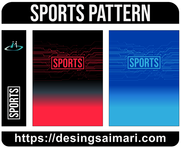 Sports Tecnology Pattern Lines