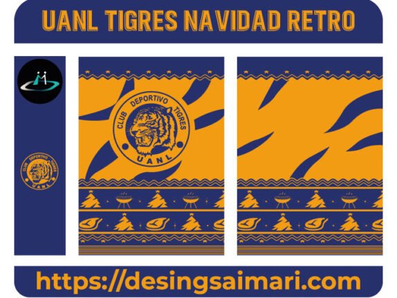 UANL TIGRES NAVIDAD RETRO