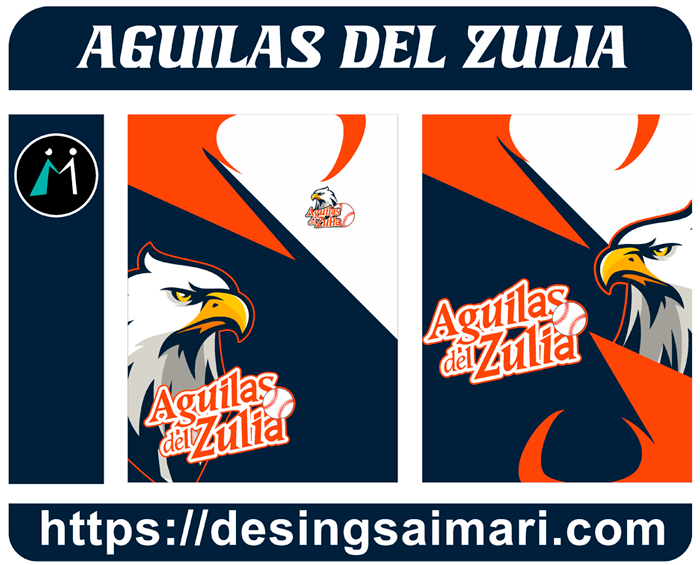 Aguilas del Zulia Desings Concept Vector