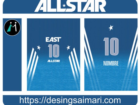 All star Vector Jersey Basketball