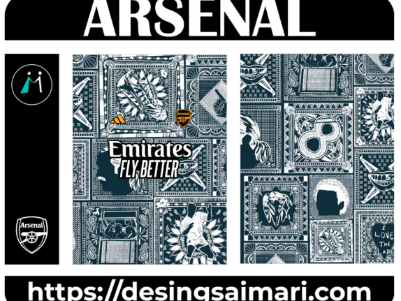 Arsenal Pre Match 2023-24 Vector