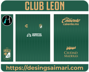 Club leon vector camiseta 2023