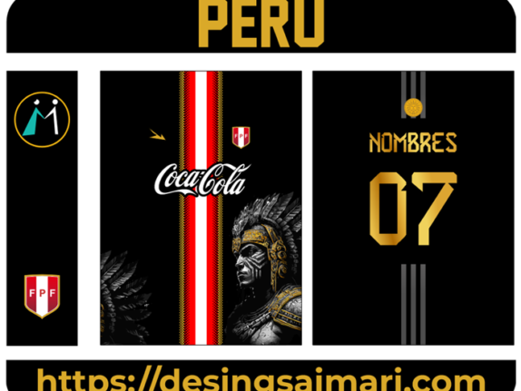 vector peru camiseta