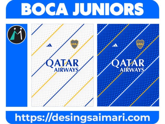 Boca Juniors Concept 2023 24 Vector jersey