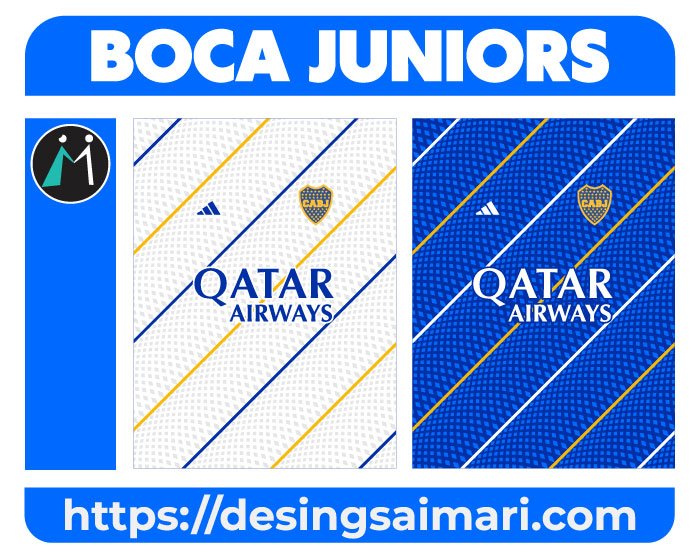 Boca Juniors Concept 2023 24 Vector jersey