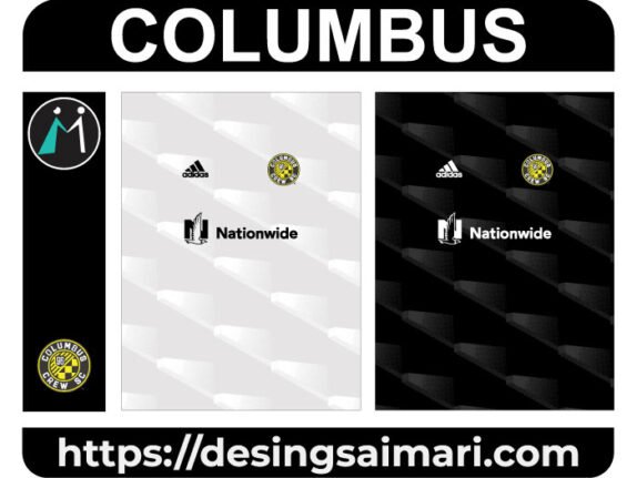 Columbus Crew 20221-22 Away Vector