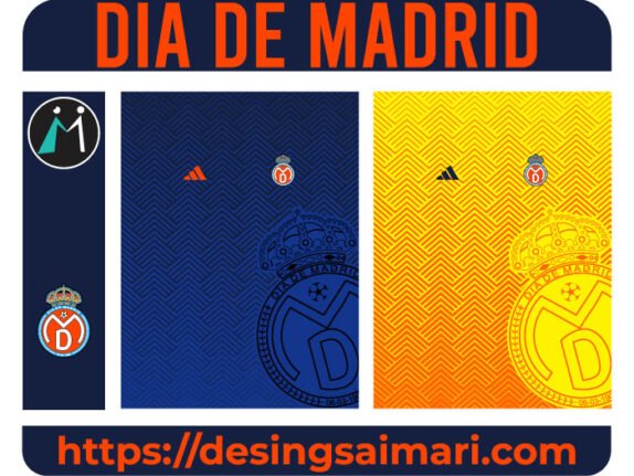 Dia de Madrid Concept Desings Vector