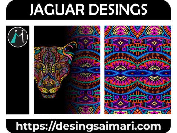 Jaguar Desings Colors vector