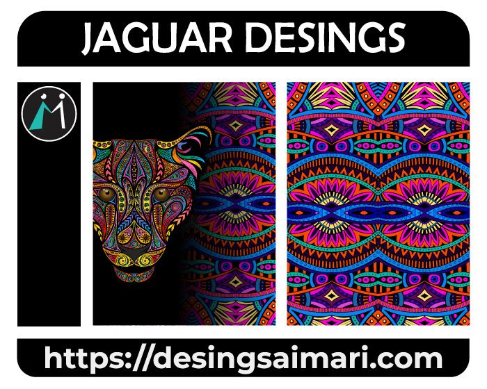 Jaguar Desings Colors vector