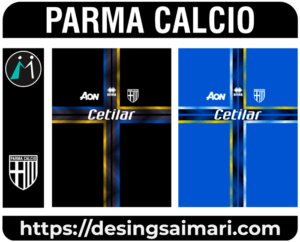 Parma Calcio Third 2018-2019 Vector
