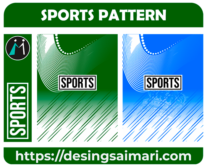 Sports Pattern Lines Degrades