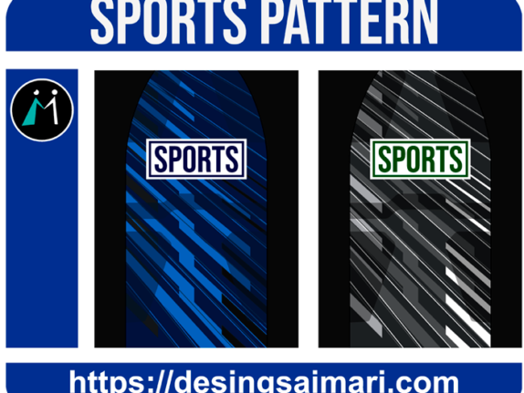 Sports Pattern Lineas Hayabusa Vector