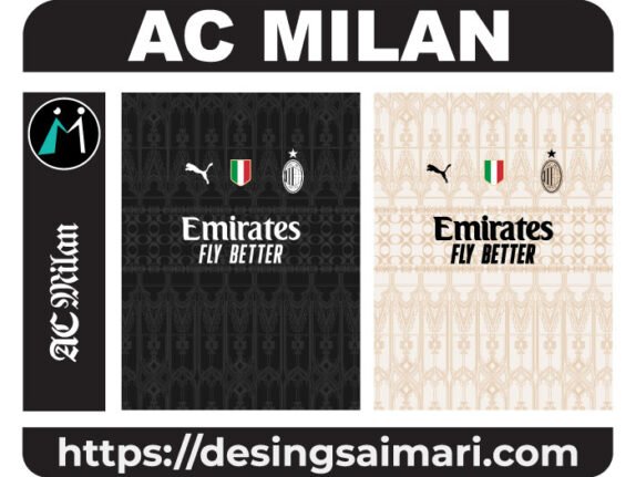 Ac Milan 2024-24 Black Away