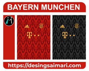 Bayern de Múnich 2024-25 Concept Fantasy Vector