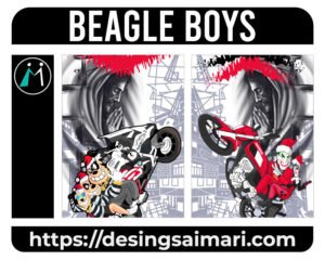 Beagle Boys Desings Concept Vector