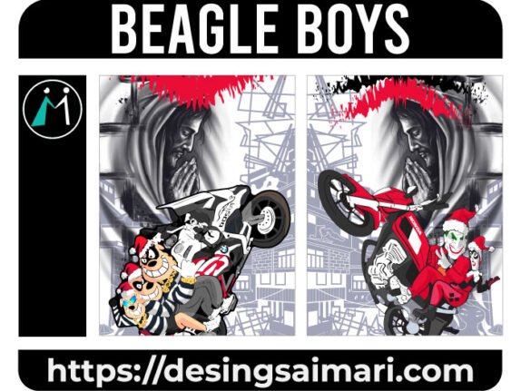 Beagle Boys Desings Concept Vector