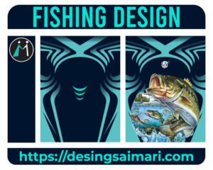 Fishing Designs Blue