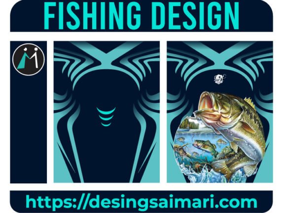 Fishing Designs Blue