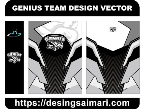 GENIUS TEAM DESIGN VECTOR