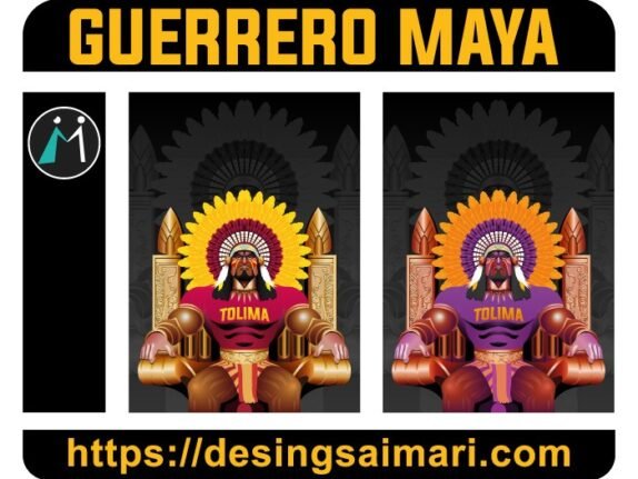 Guerreo maya sentado