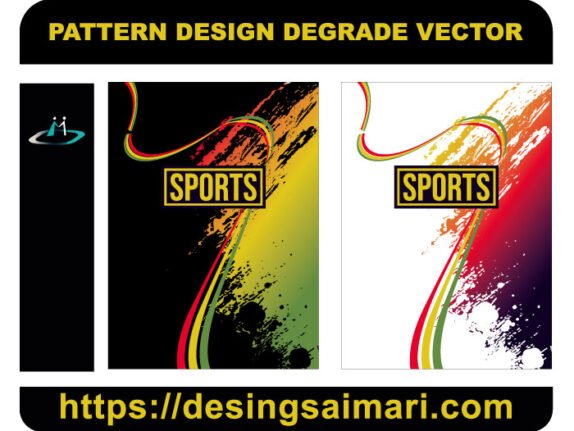 PATTERN DESIGN DEGRADE VECTOR