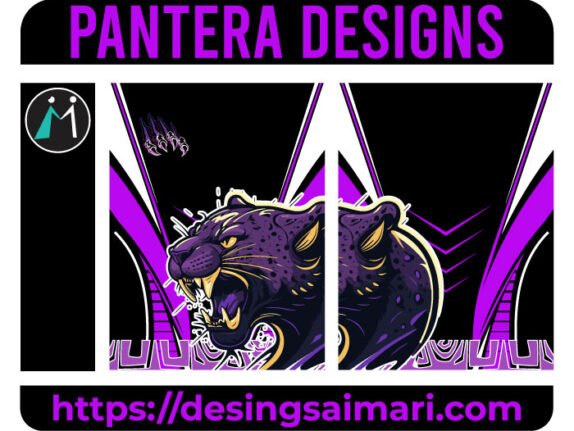 Pantera Designs Purpure Geometrics