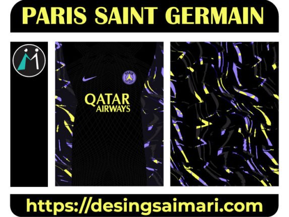 Paris Saint Germain 2024-25 Fantasy vector