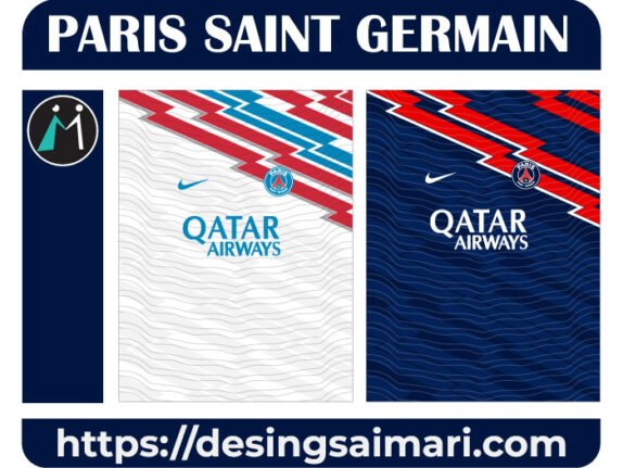 Paris-Saint-Germain-Away-2023-Fantasy Vector