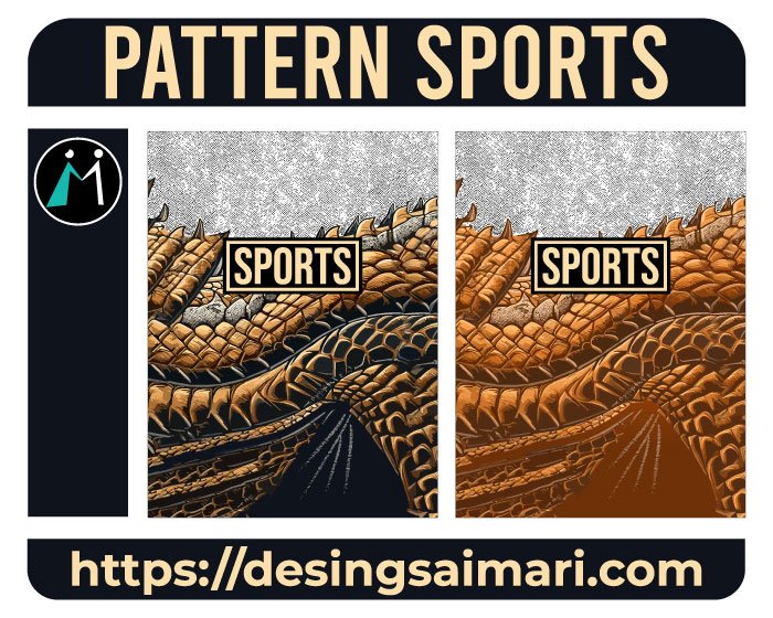 Pattern Sports Reptile Vector