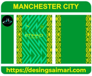 Manchester City Puma Green Yellow