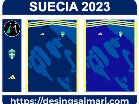 SEGUNDA EQUIPACIÓN FEMENINA SUECIA 2023