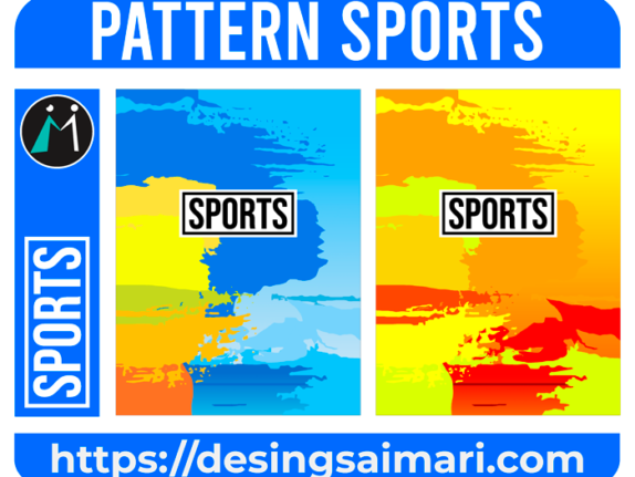 Sports Pattern Brushes paint Vector