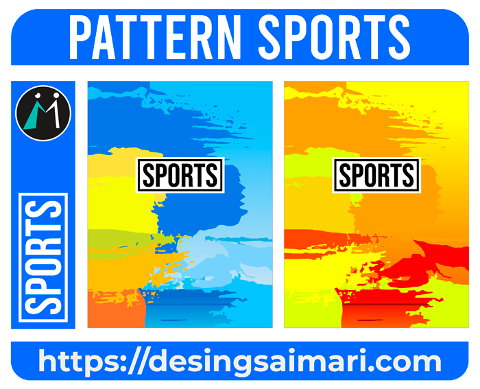 Sports Pattern Brushes paint Vector