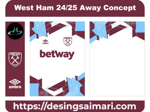 West Ham 24-25 Away Concept