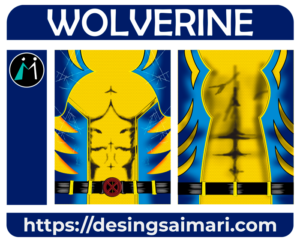 Wolverine Traje Designs Vector