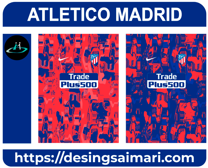 Atletico Madrid 2023-24 Pre Match Vector