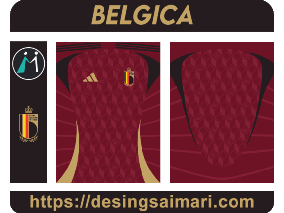 Bélgica 2024-25 Home