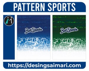 Pattern Sports Sharks Concept