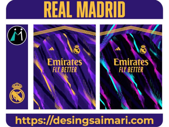 Real Madrid Concept Fantasy 2024 Vector