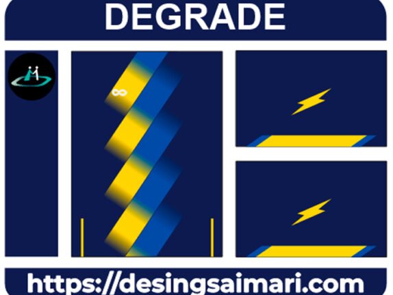 Desings Degrade Yellow