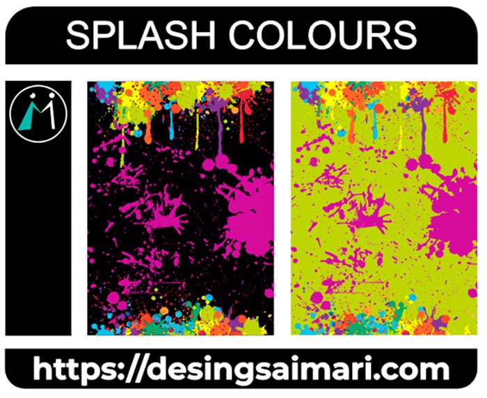 Grunge Splash Colours