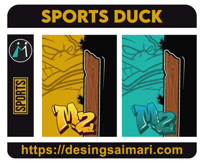 Sports Pattern Duck