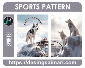 Sports Pattern Lobos