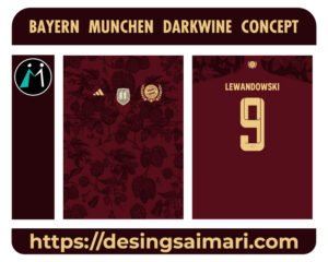 Bayern Munchen DarkWine Concept