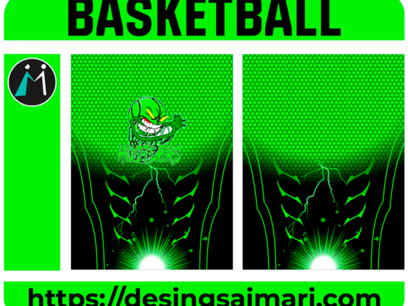 BasketBall Green Lightning