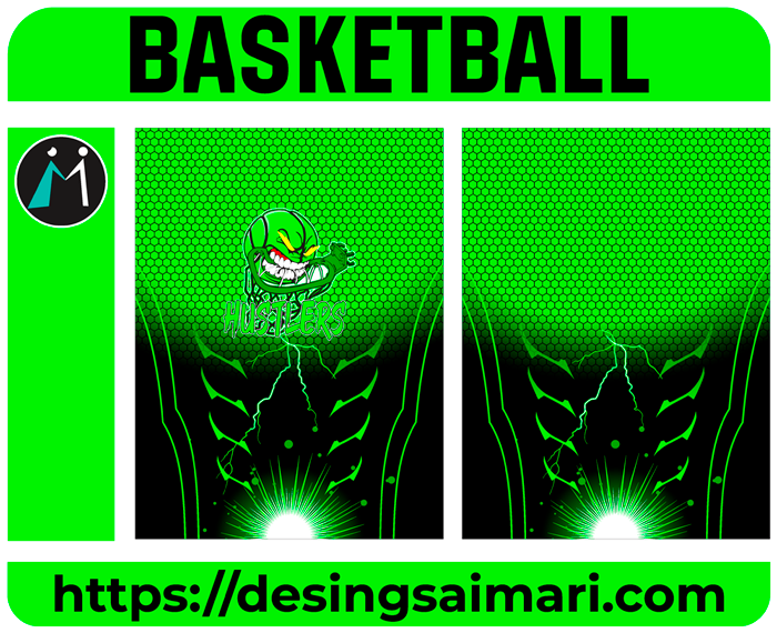 BasketBall Green Lightning