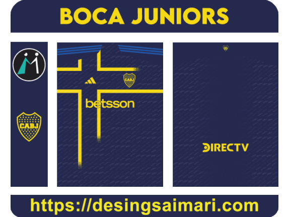 Boca Juniors 2024-2025 Third