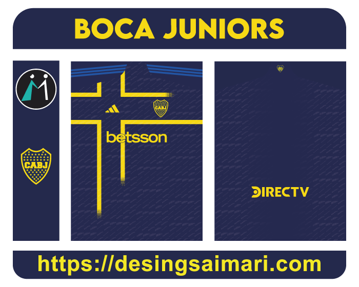 Boca Juniors 2024-2025 Third