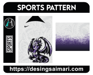 Sports Pattern Dragon